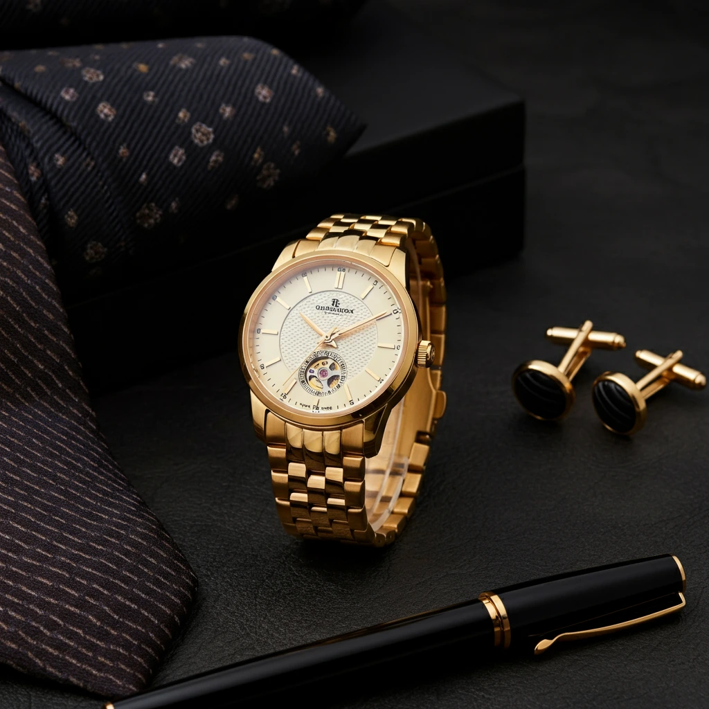 Gold Wrist Watches for Mens: Timeless Luxury Essentials