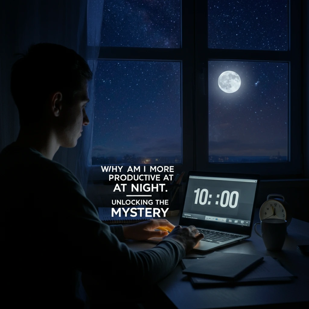 Why Am I More Productive at Night: Unlocking the Mystery